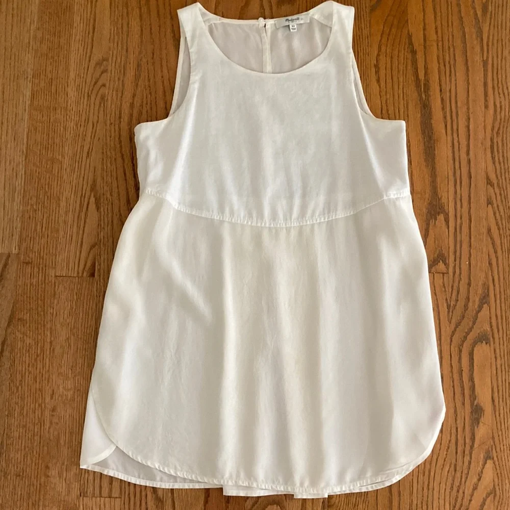 Madewell Sunbask Silk/Cotton Tank